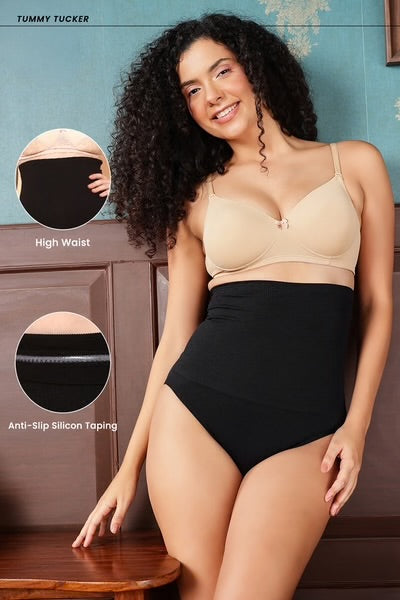 Seamless High-Waist Tummy Control Shapewear Panty
